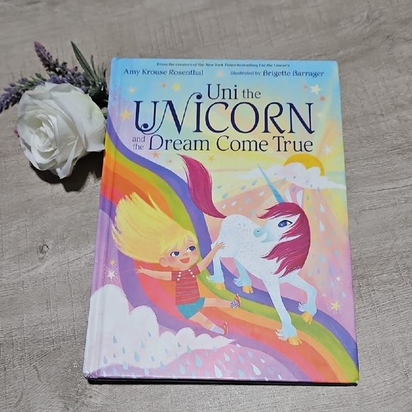 Uni the Unicorn and the Dream Come True Hardcover Book - Picture 1 of 8
